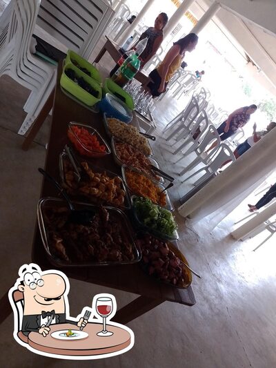 Platos en Chácara Pai Dudé