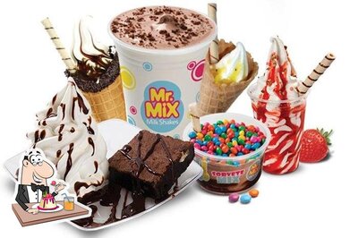 Não esqueça de pedir uma sobremesa no Mr.Mixcamaçari