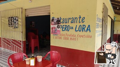 Desfrute da vista do exterior Restaurante Tempero da Lora