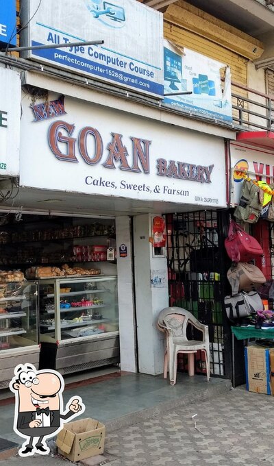 The interior of Goan bakery