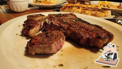 Comida em Texas Steak House
