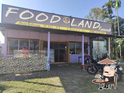 The exterior of FooD LanD Restaurant