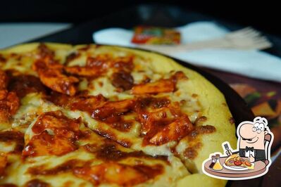 Order pizza at Krispers