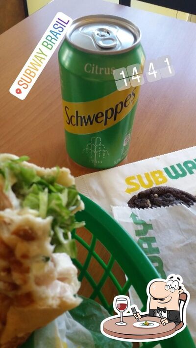 Platos en Subway