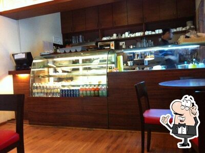 The interior of Zero Cafe
