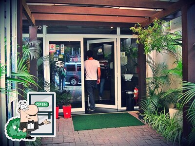Você pode espairecer no exterior Bistrô Passeio