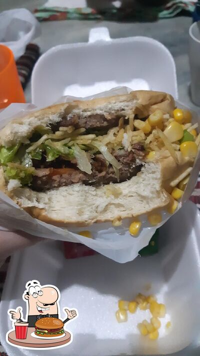 Os hambúrgueres do Eva Lanches irão satisfazer uma variedade de gostos
