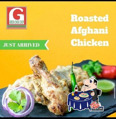 Green Chick Chop serves a range of seafood meals