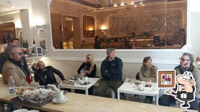 Gli interni di Café Royal