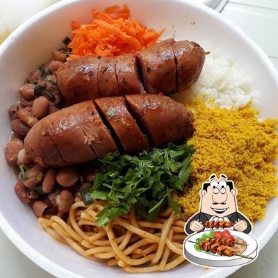 Comida em Cozinha da Thaylana Fit