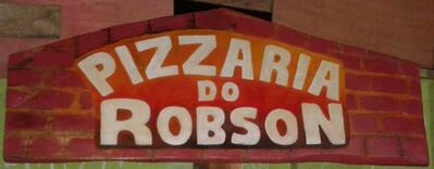 A representação gráfica da marca do Pizzaria Do Robson