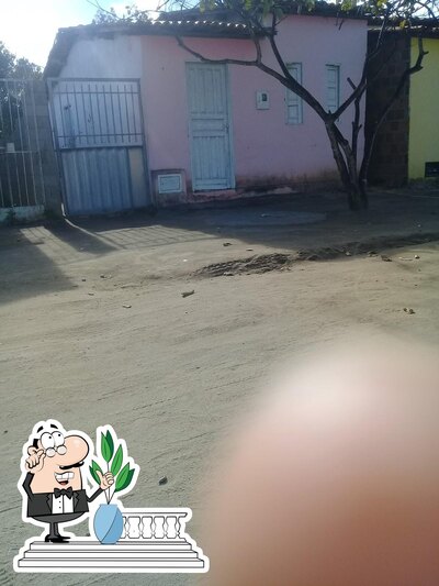 Você pode espairecer no na área externa do Bar Do Nego Dudi
