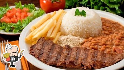 O Restaurante da Tia Rosa serve batatas fritas francesas