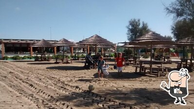Gli interni di Stabilimento l'Ancora