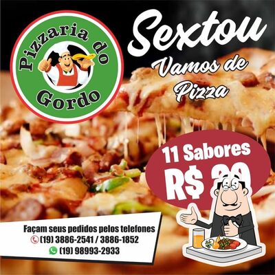 Platos en Pizzaria do Gordo