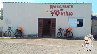 O exterior do Restaurante Do vô Atílio