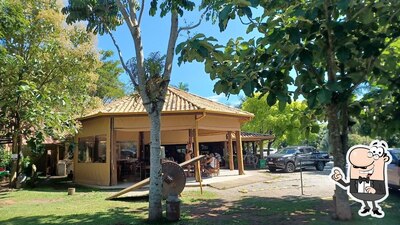 O exterior do Bendito Rancho