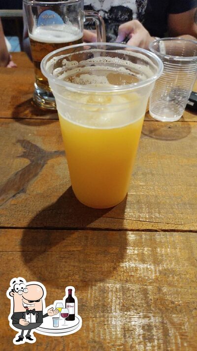 O Braseiro Food House serve uma infinidade de drinques alcoólicas