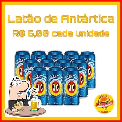 Lanchonete Avallanche Parque Indiano offerece uma opção de cervejas