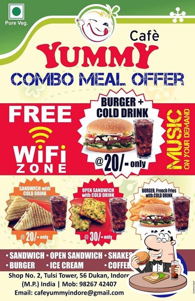 Cafe Yummy’s burgers will suit different tastes