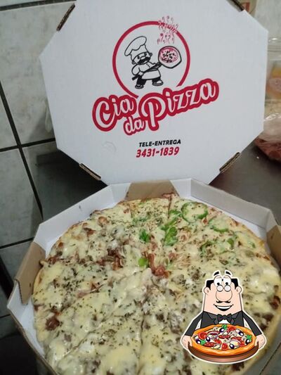 No CIA DA PIZZA, você pode desfrutar de pizza
