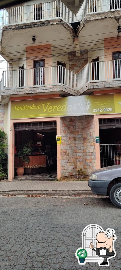 Você pode espairecer no exterior Panificadora Veredas
