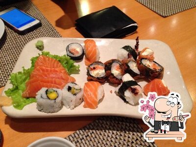Presenteie-se com sushi no Matsuri
