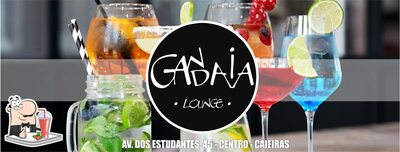 Gandaia Lounge serve uma gama de bebidas