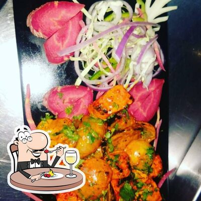 Food at Café Thikana rewa