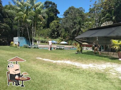Veja imagens do exterior do Pesque e pague recanto do peixinho