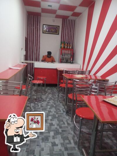 The interior of Burger Era