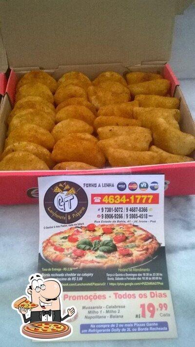 Experimente diferentes estilos de pizza