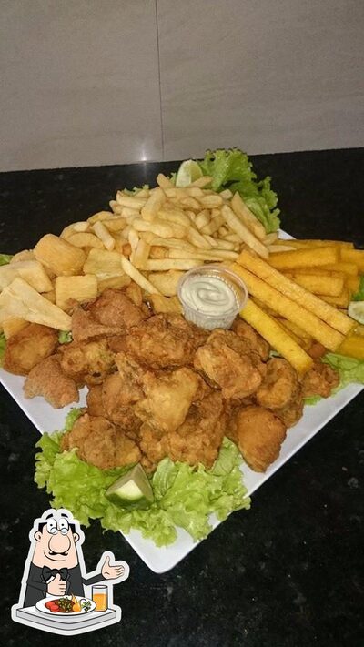 Comida em Restaurante Atlântico Sul