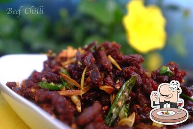 Food at Curry Leaves Restaurant