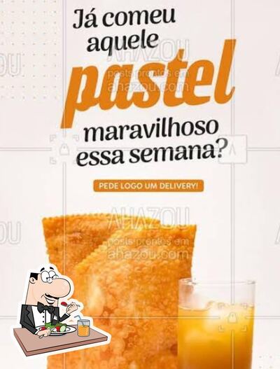 Comida em Pastel da Ka