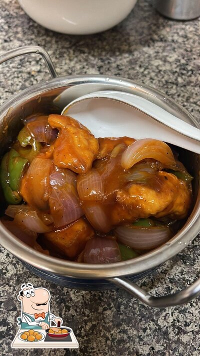 Food at Himalayan restaurant