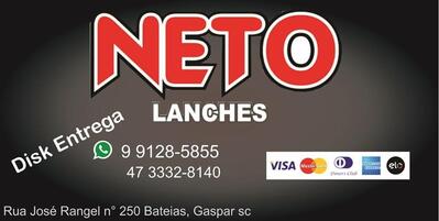 A representação gráfica da marca do Neto Lanches Gaspar SC
