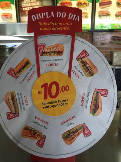 A marca do Subway