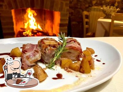 La Ripa Bianca propose des plats à base de viande
