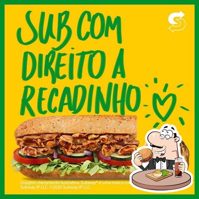 Peça um hambúrguer no Subway União da Vitória e Havan Porto União