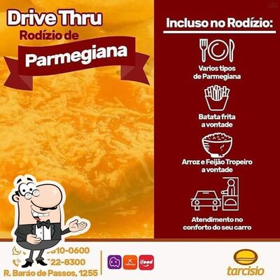 A publicidade mostra informações sobre o Tarcísio Lanches