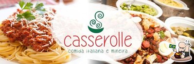 Comida em Casserolle Restaurante