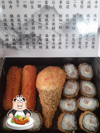 Platos en Maximosushi
