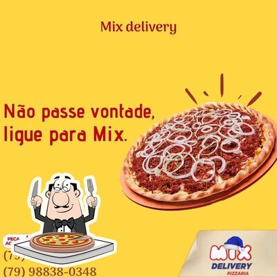 No Mix Delivery Pizzaria Nossa Senhora do Socorro SE, você pode desfrutar de pizza