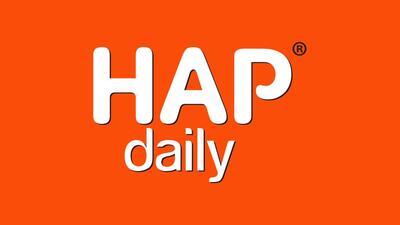 HAP daily has its own graphic representation