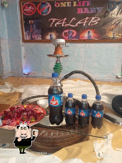 You can enjoy a drink from the menu