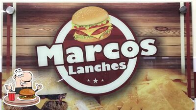 Peça um hambúrguer no Marcos Lanche