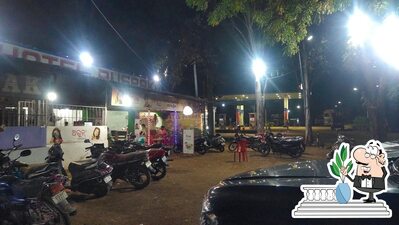 Enjoy the view at the outside area of Puspak Dhaba