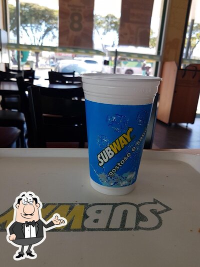 O interior do Subway