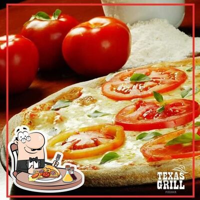 Experimente pizza no Texas Grill